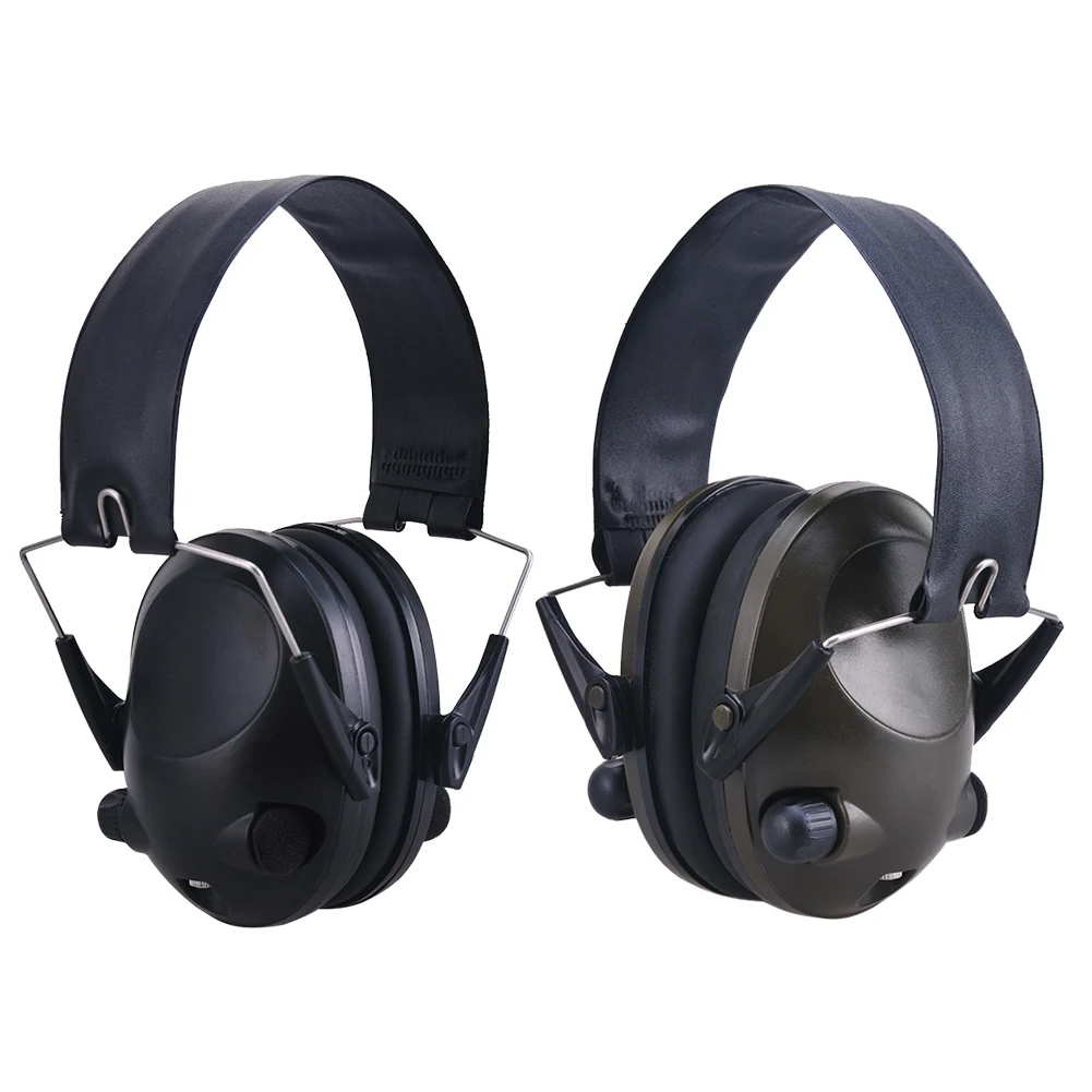 

Наушники с защитой от шума, тактическая гарнитура для стрельбы, мягкие электронные наушники для спорта, охоты, уличная Звукоизоляционная га...