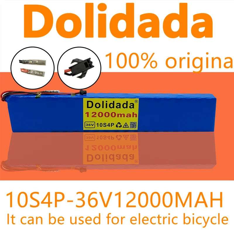 

Dolidada 2021 Новый 10s4p 36V 18650 12000 мАч батарейный блок, используется для Электрический велосипед/скутер/fiidao D4s и т. д