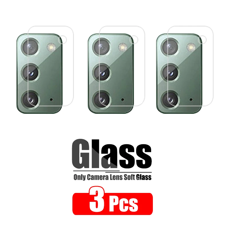 

Защитное стекло для камеры Samsung Galaxy S20 FE Note 20 Ultra 10 Plus S10 S10E S21 A02S A12 A21S A22 A32 A52 A72, пленка для объектива, 3 шт.