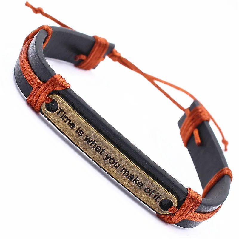 DGW с надписью time это то что вы делаете из него браслеты ювелирные изделия плетеный