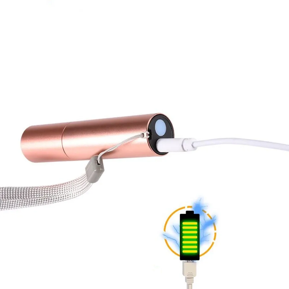 2020 горячая Распродажа супер яркий мини светильник 3 режима USB Перезаряжаемый со