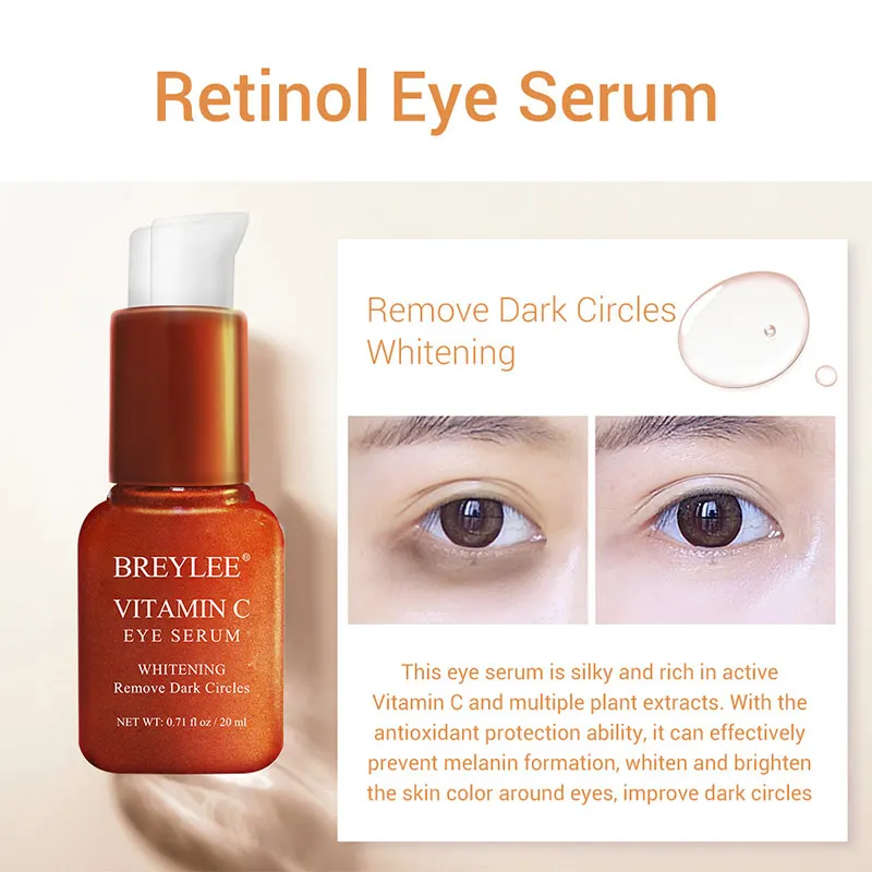 

Eye Essence Retinol Hyaluronic Acid Cream Moisturizing Eye Bags Dark Circles Removal Firming KG66