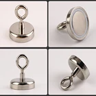 Супермощные магниты для рыбалки, неодимовые круглые мощные магнитные крючки, магниты для поиска морской рыбалки