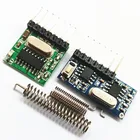 433 МГц беспроводной приемник и модуль передатчика с дистанционным управлением 4-канальный выходворотагараж домашний прибор Дистанционное включение