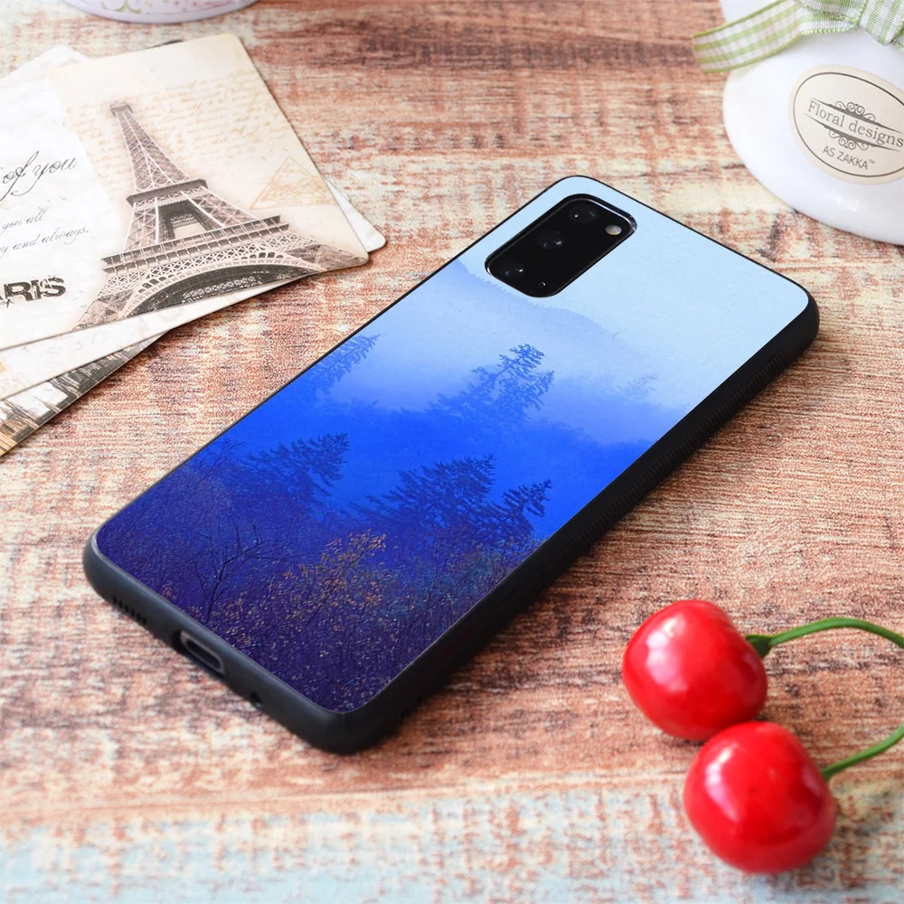 Мягкий чехол из ТПУ для Samsung Galaxy MOUNTAIN MIST border Galaxy|Бамперы| |