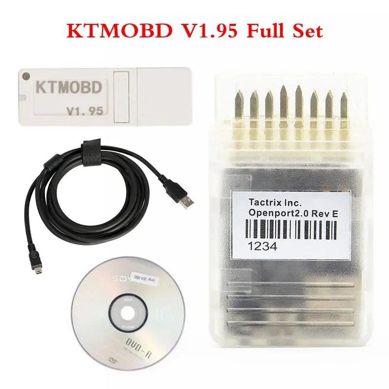 V1.95 Новейший KTMOBD V1.95 V1.94 KTMOBD ЭБУ инструмент для обновления DiaLink J2534 передача стабильное реальное чтение KTM OBD USB ключ - Цвет: V1.95
