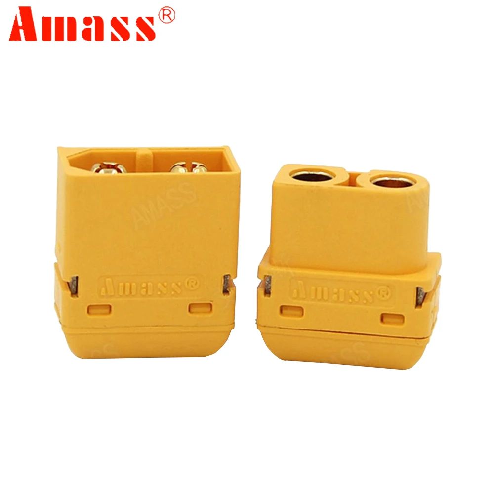 коннектор amass xt60pw xt60 pw золотой банан