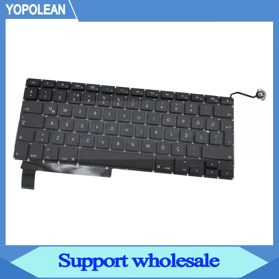 Турецкая клавиатура 3 шт./лот для Macbook Pro Unibody 15 дюймов A1286 2009 2010 2011 2012 лет |