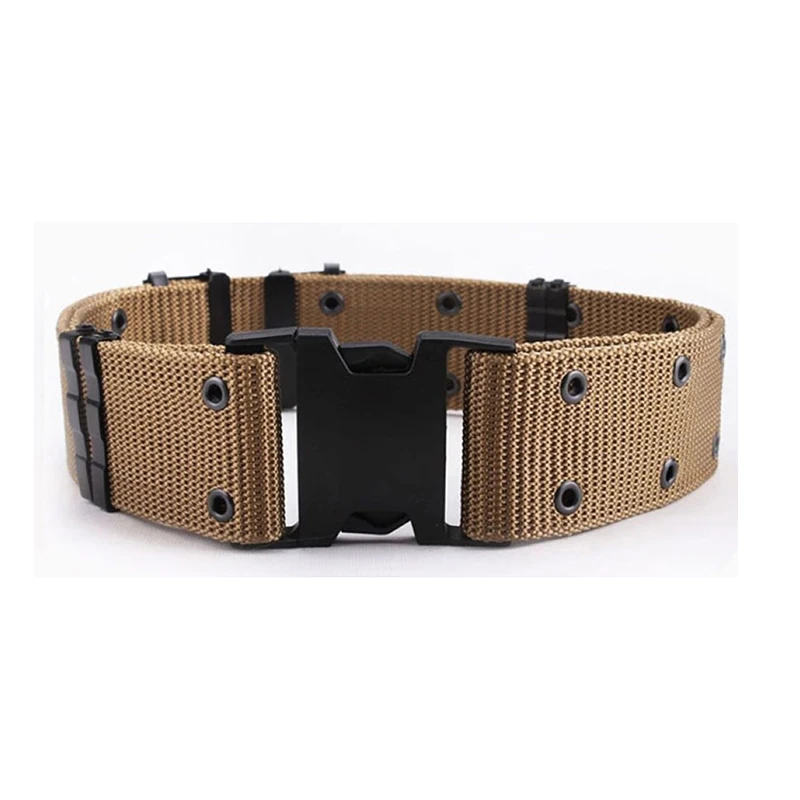 Outdoor Gear Tactical Outer Belt High Quality Mountaineering Braided Extended Canvas Big Belt