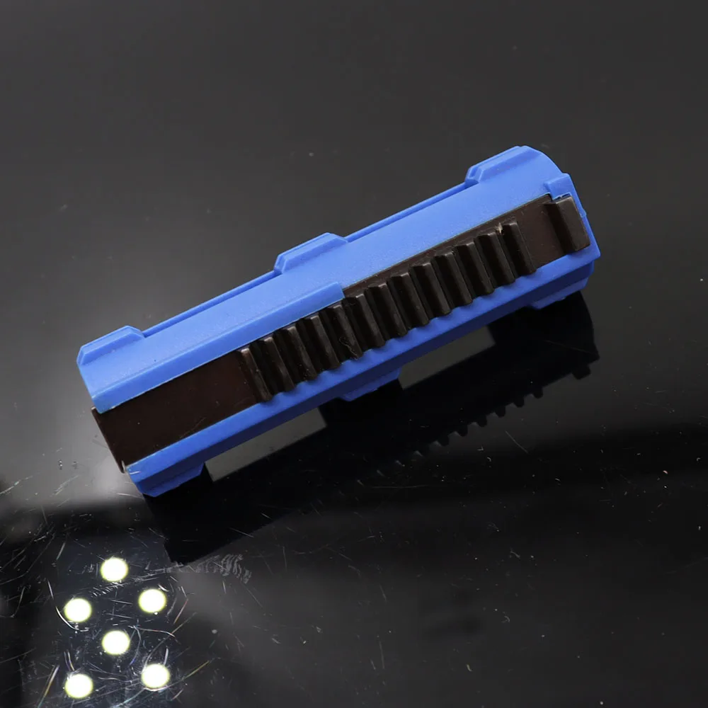 

Поршень с 13 зубцами Ightweight полностью из синего волокна для коробки передач для страйкбола, тактические аксессуары для охоты