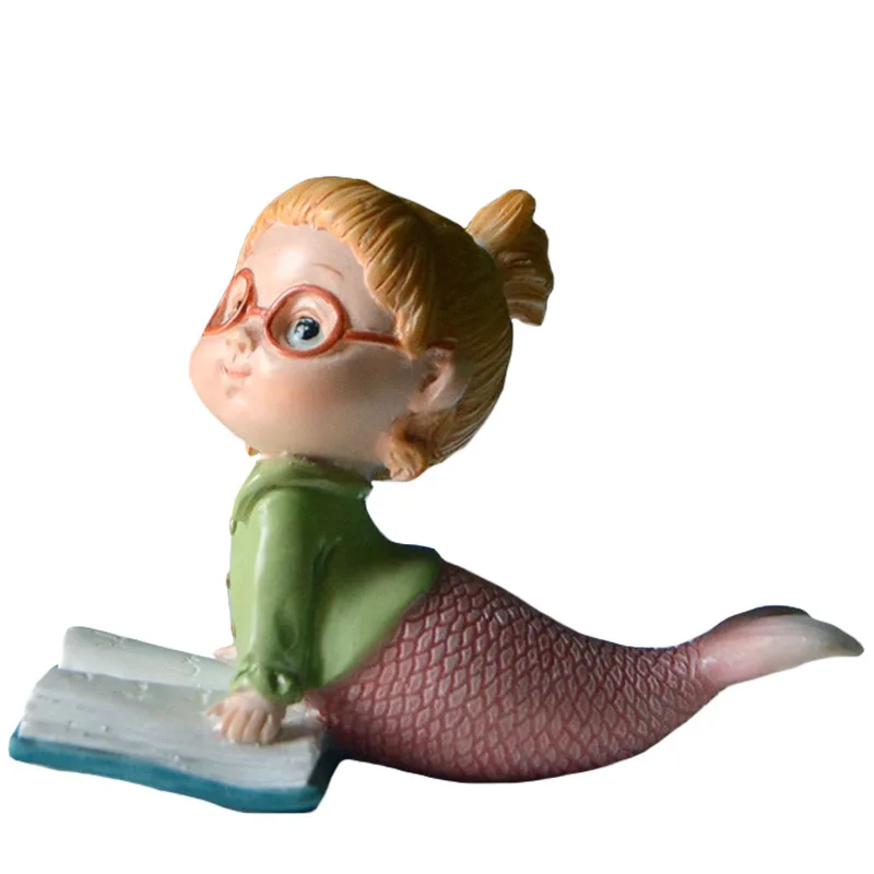 

Everyday Collection Mermaid Miniature Figurines Fairy Garden Gnomes Moss Terrariums Resin Crafts for Home Decoration Fairy Tail
