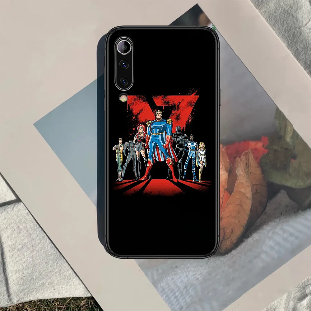 

TV the boys Phone case For Xiaomi Mi note 10 A3 9 MAX 3 A2 8 9 Lite Pro ultra black Shell Painting Cell 3D Waterproof Tpu Bumper