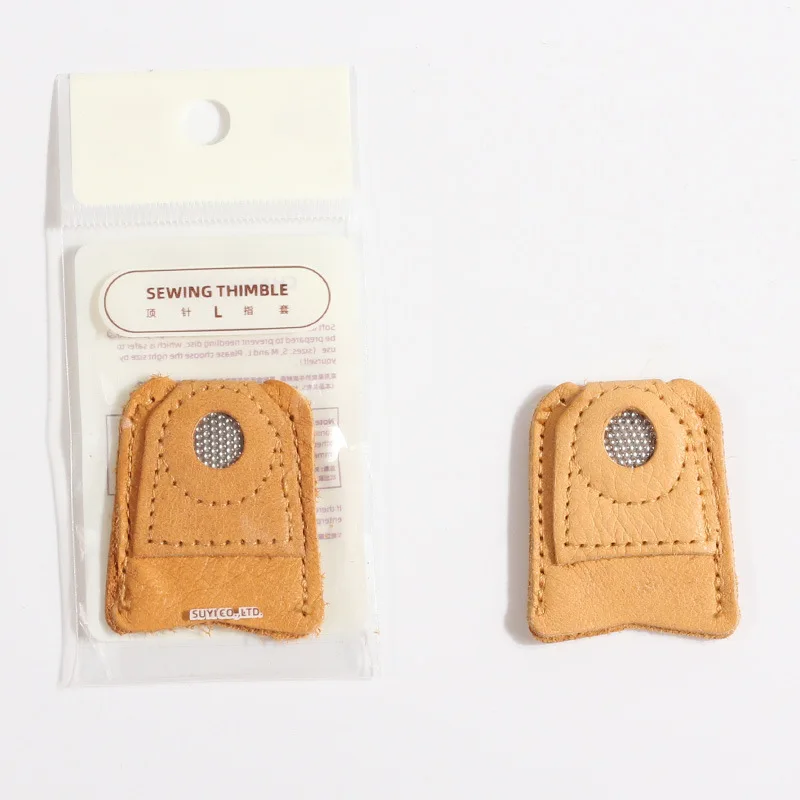 2 шт. кожаные наперсток для монет Мягкая Искусственная овчина рукоделия