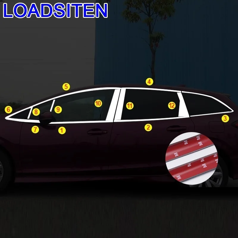 Автомобильные хромированные авто модифицированные оконные внешние наклейки