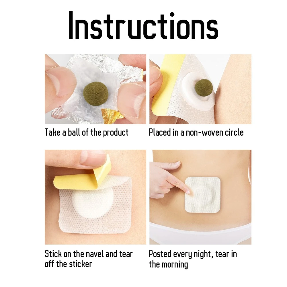 30 шт. присущая средствам китайской медицины пластырь для похудения патчи 10 мл