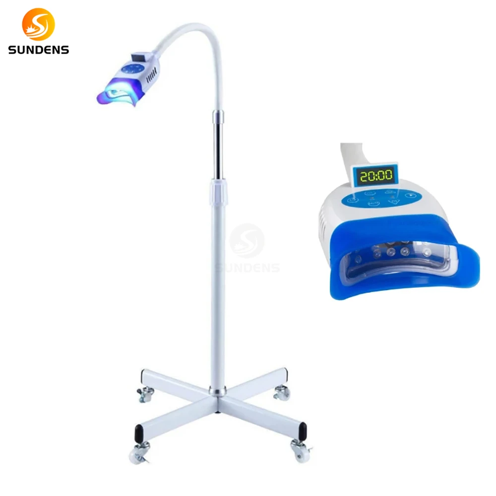 Dental Unit Floor Standing Type Oral Lamp Bleaching Cold Light LED Teeth Whitening Machine