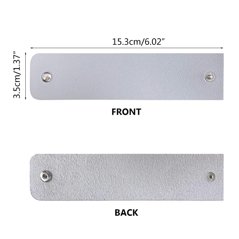 

Leather Napkin Rings Set of 4 Handmade Rustic Napkin Holder for Table Decor Home 95AA