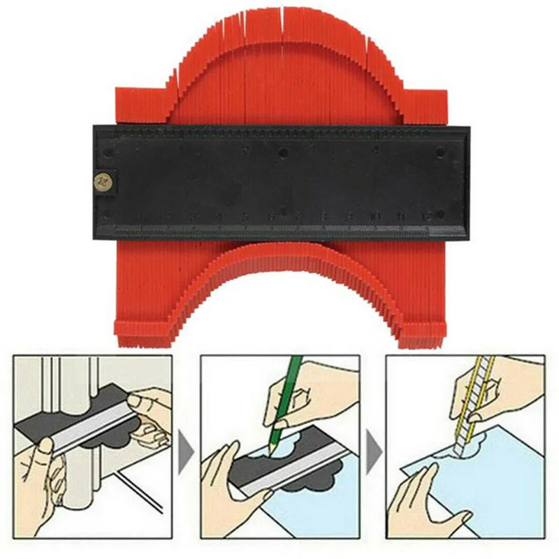 Контурный метр пластиковый профиль контурные счетчики Стандартный инструмент