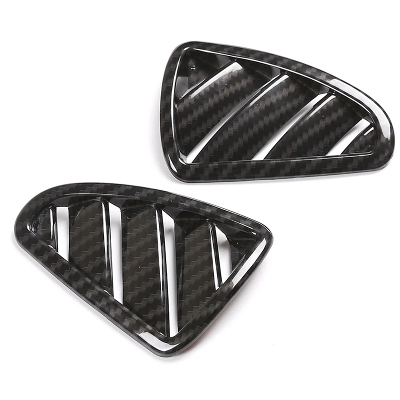 

Car Carbon Fiber ABS Central Control Dashboard Side Air Outlet Trim for Mercedes Benz GLA Class H247 2020-2021