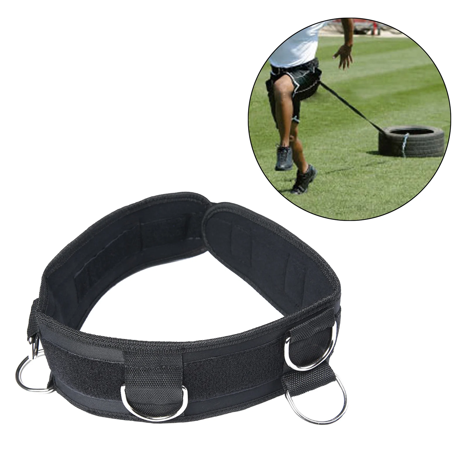 Bounce Trainer Belt Waist Strap Adjustable Sport Running Gym Resistance Band Speed Agility for Cable Machines | Спорт и развлечения
