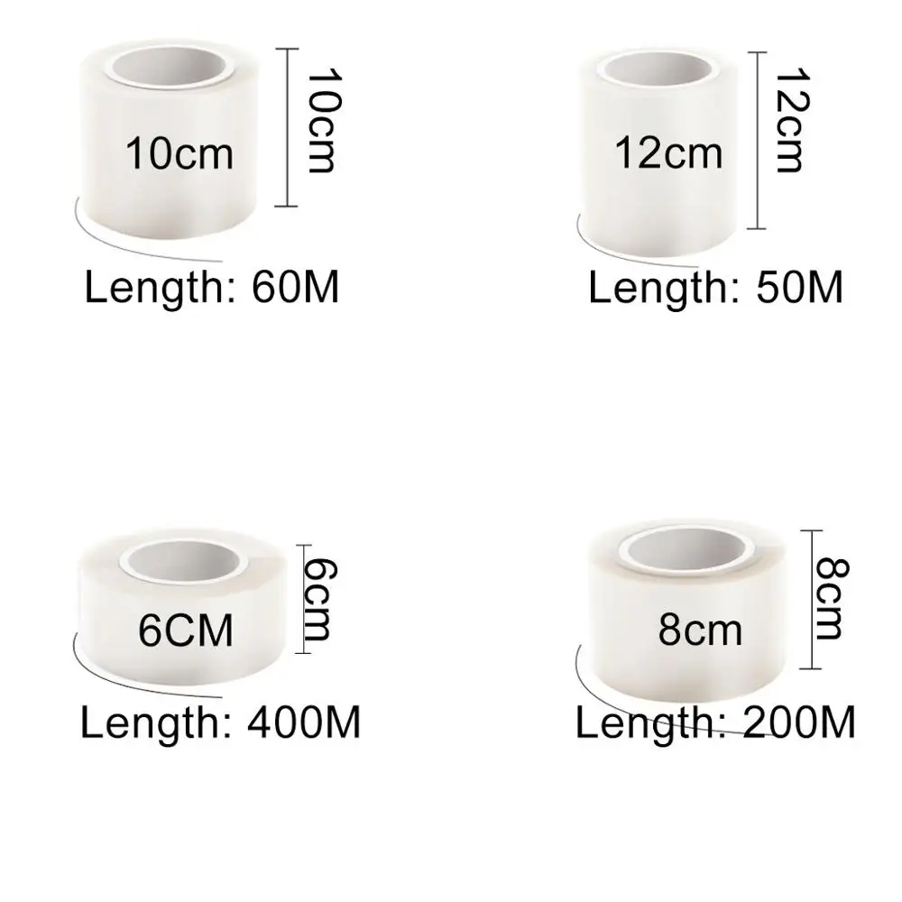 Ацетатные рулоны для тортов прозрачные полоски прозрачный шоколадный мусс
