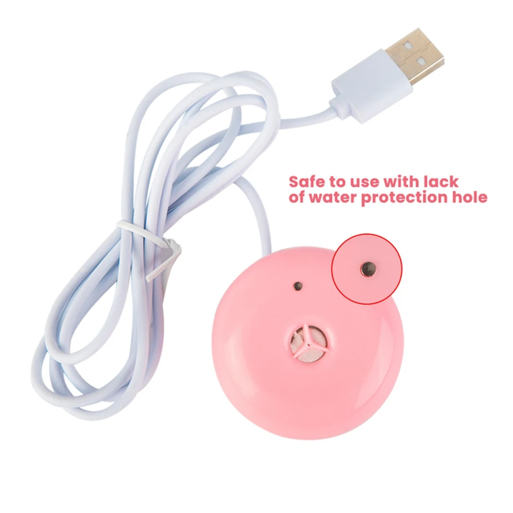 Мини Портативный пончики USB воздухоувлажнитель очиститель Арома диффузор паровой безопасный использовать для дома офисный распылитель ароматерапия красочный