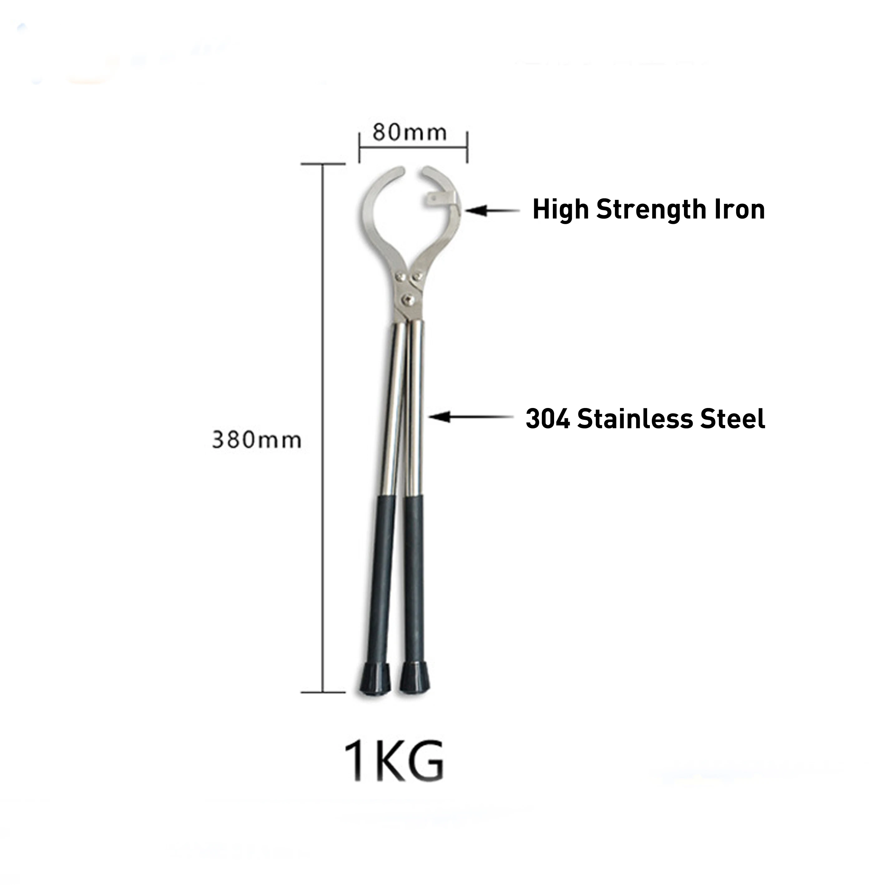 Stainless Steel Crucible Tongs 2kg Graphite Melting Holder Gold Furnace Attachment Jewelry Tools | Украшения и аксессуары