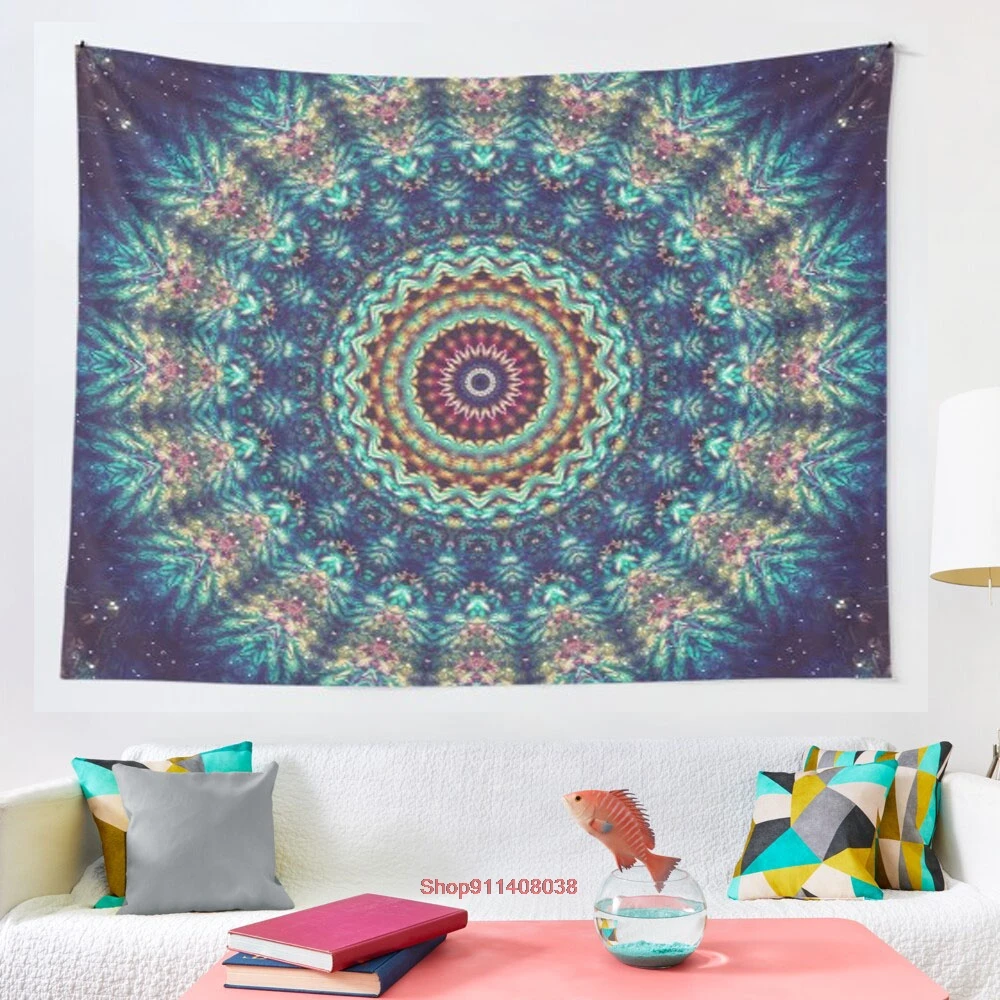 

Gazing At The Mystery tapestry Wall Hanging Beach Towel Throw Blanket Picnic Yoga Mat Tapestries Home Decoration