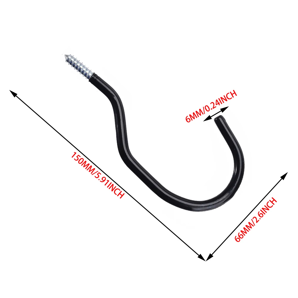 

6PCS Bike Wall Hook Holder Stand Practical Mountain Bicycle Wall Mounted Storage Rack Hanger Brackets Cycling Bicycle Parts