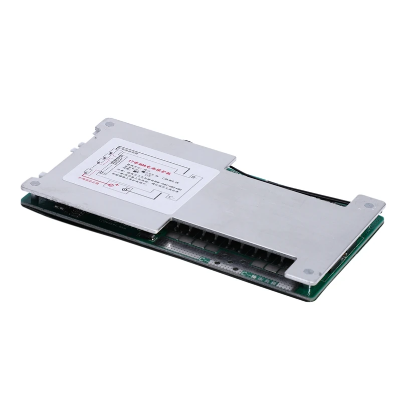 17S 64V 40A литий ионный Литий полимерный аккумулятор Защитная плата BMS PCB с балансом