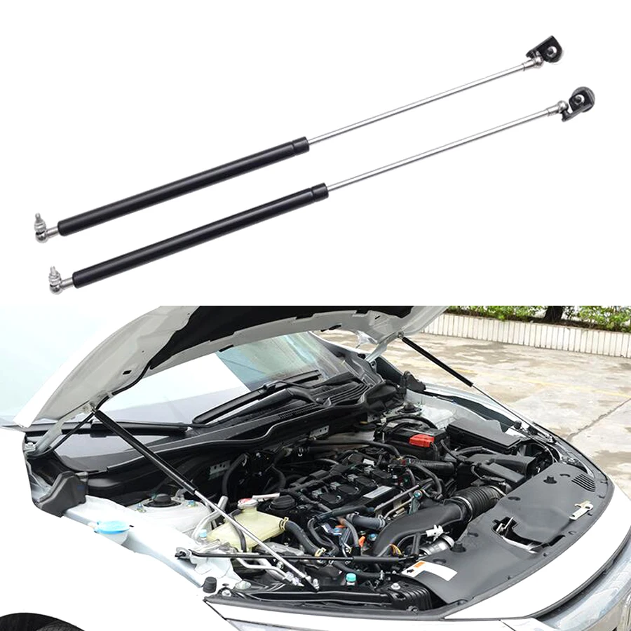 

Car Hood Support Hydraulic rod Lift Strut Spring Shock Bars For honda civic 2017 For honda civic 2006-2011 Car-styling