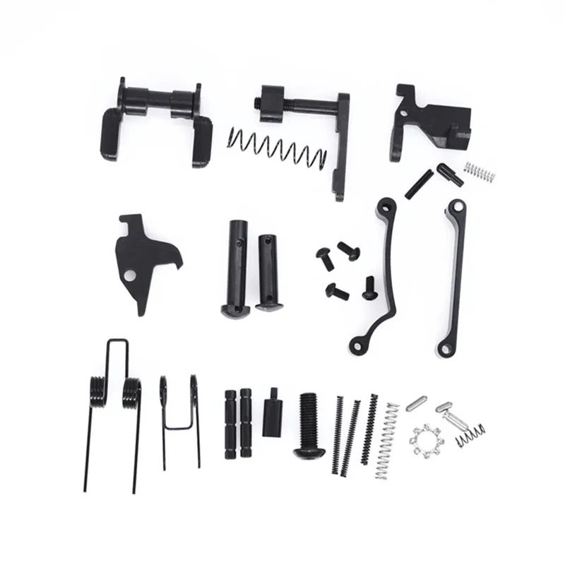 

Newest Enhanced AR15 Bottom Kit Parts 223 / 5.56 Spring Replacemen Kit with Selector Safety Magazine Catch, AR15 Accessions