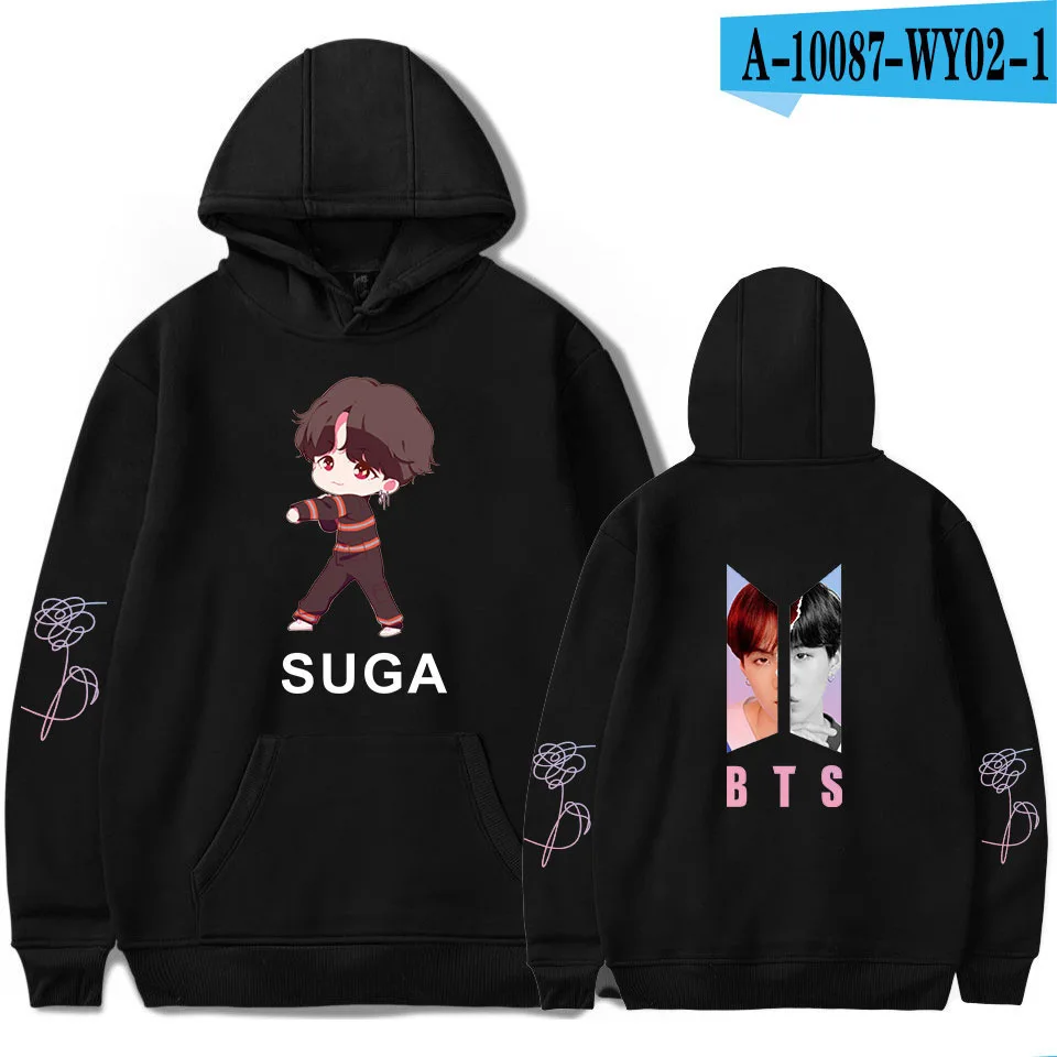 Модная популярная группа для подростков Bangtan boys Love Yourself JK Толстовка женщин и
