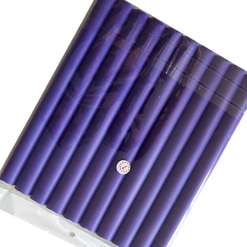 10 шт. гибкие бигуди для завивки волос | Красота и здоровье