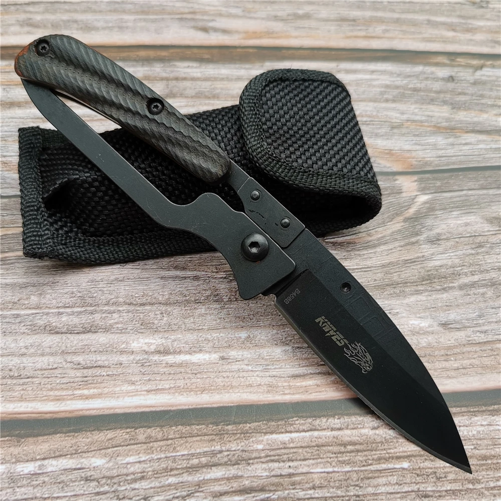 Нож SR 5Cr13 из нержавеющей стали для кемпинга пешего туризма спасательный нож