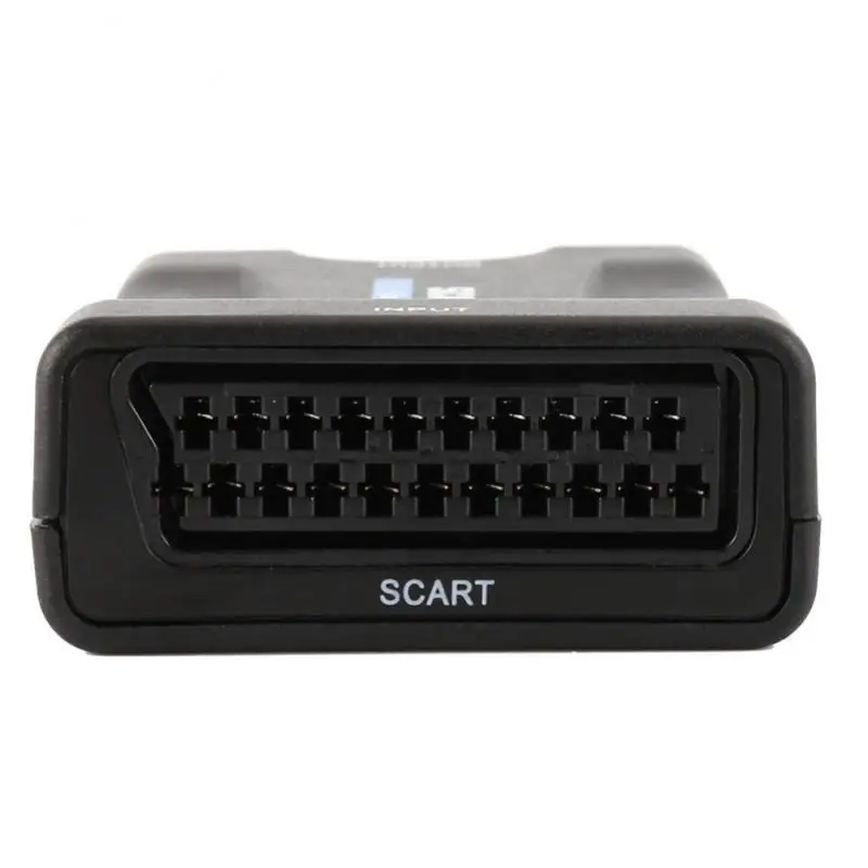 Высококлассный преобразователь 1080P SCART в HDMI-совместимый для видео аудио адаптер HD