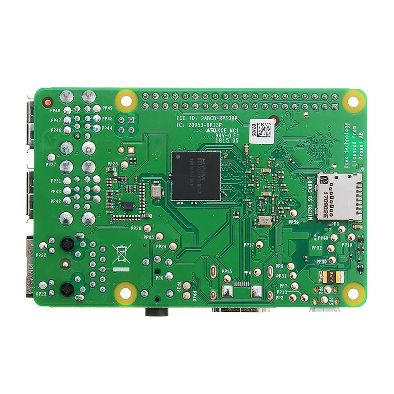

Pi Model 3 B+ Motherboard RPi 3rd Generation B+ for Mini PC Computer Accessories JR Deals
