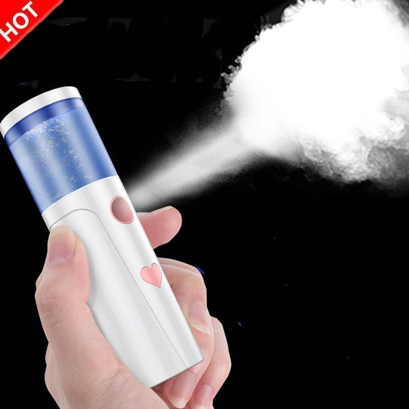 

Portable spray moisturizer Facial cooling Facial sprayer USB mist humidifier Moisturizing tool Beauty tool travel