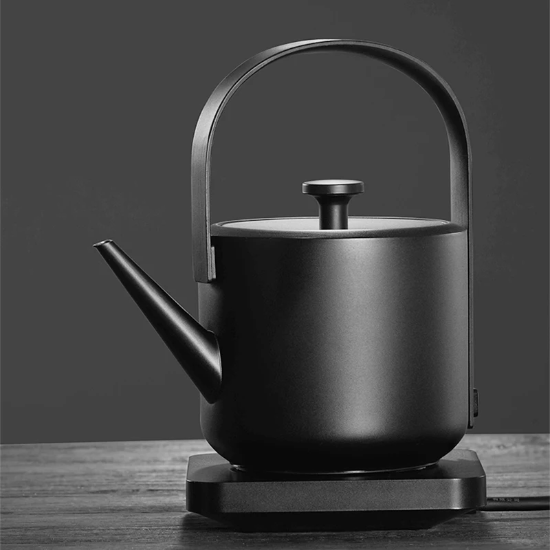 

304 Stainless Steel Electric Kettle Retro Teapot 600ml 1200W Fast Boiling Water Boiler