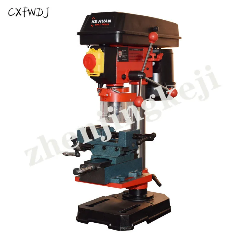 Настольный сверлильный станок небольшой фрезерный многофункциональная