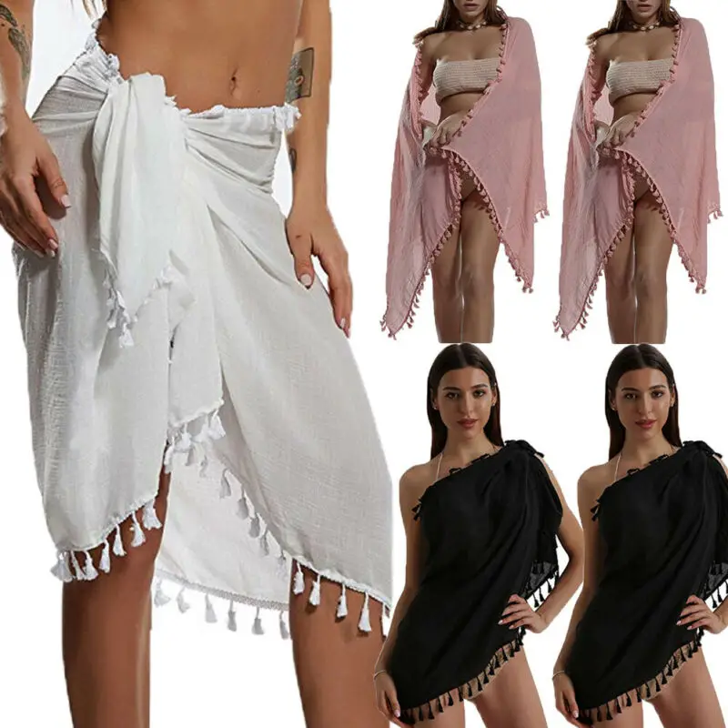 Мягкий стильный шарф для женщин Осенний пляжный стиль элегантные длинные шарфы с