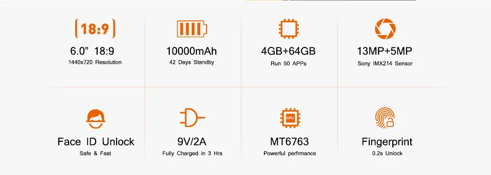 Последняя OUKITEL K7 Pro 4G ram 64G rom смартфон Android 9,0 MT6763 Восьмиядерный 6," 10000 mAh отпечаток пальца 9 V/2A мобильный телефон