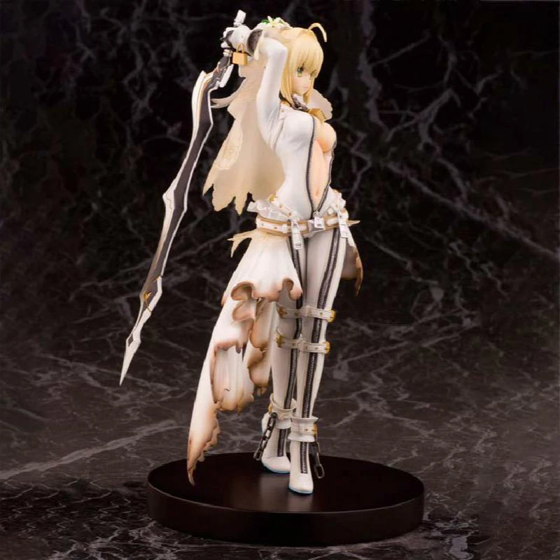 Аниме экшн-фигурка Fate/stay Night Destiny Nero свадебное платье Saber Fate/Экстра CCC