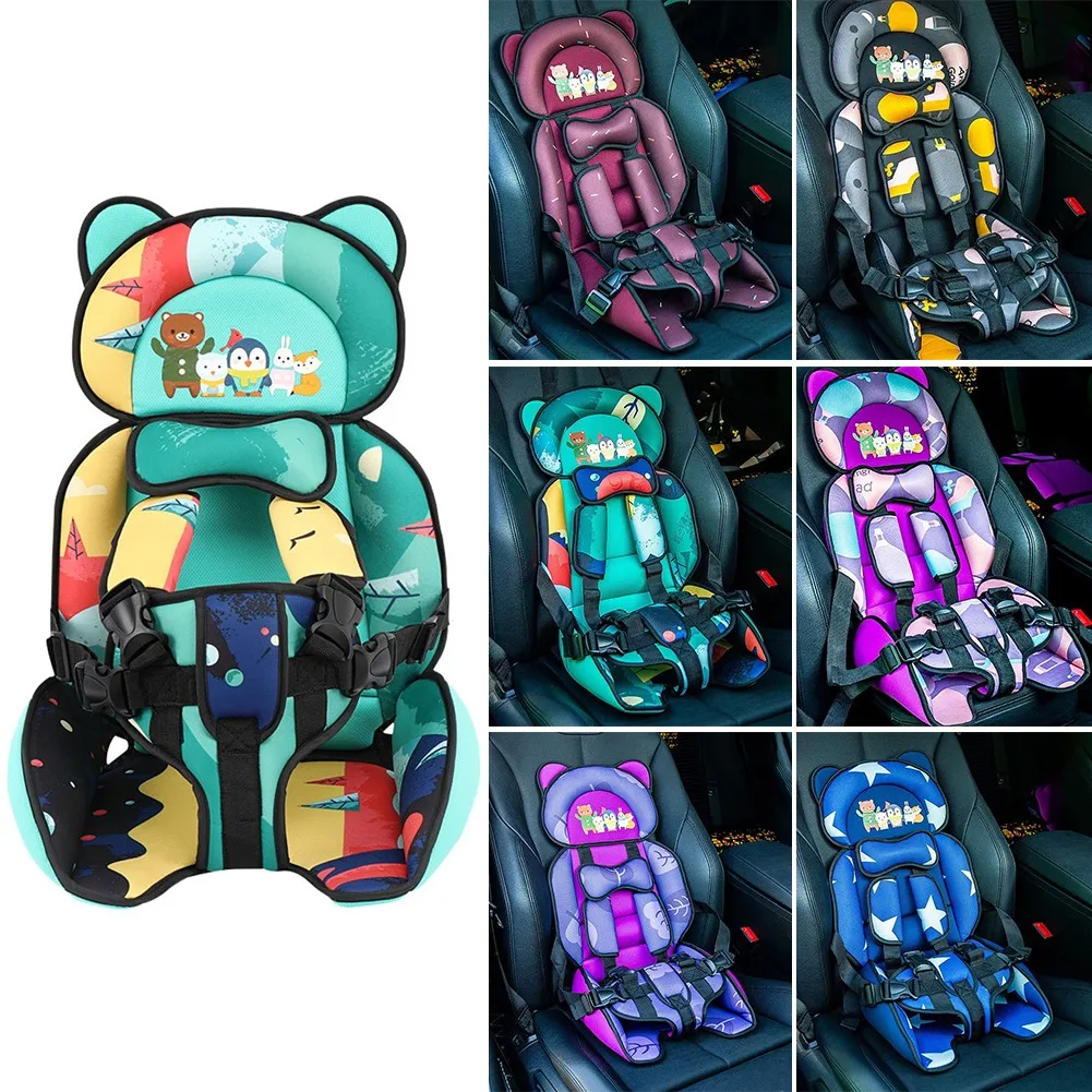 

1 PC Portable Cartoon Cute Baby Car Child Safety Seat Baby Safety Cushion Car Seat Baby Babycare Shelter