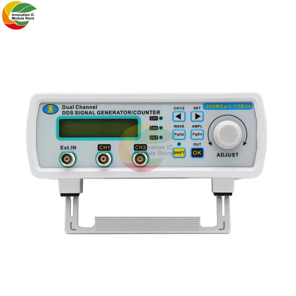 

MHS-5220A 20MHZ DDS Function Signal Generator Digital Control Dual-channel Frequency counter/meter Arbitrary waveform pulse
