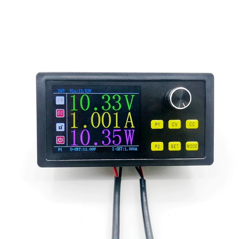 Понижающий преобразователь постоянного тока с ЖК-дисплеем 2 8 дюйма 60 в 5 А 300 Вт