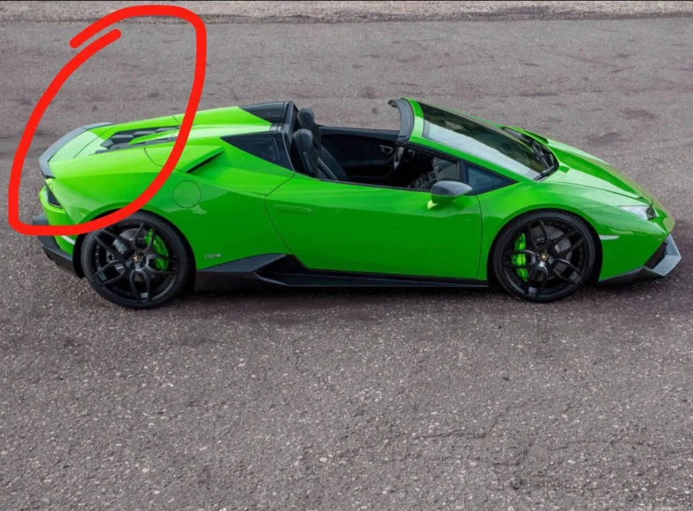 Z ART для Huracan полного углеродного волокна задний спойлер из заднее крыло LP610 LP
