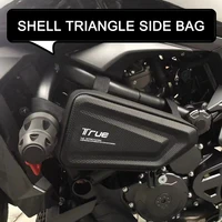 motorcycle modified hard shell triangle side bag for zontes zt310v 310v