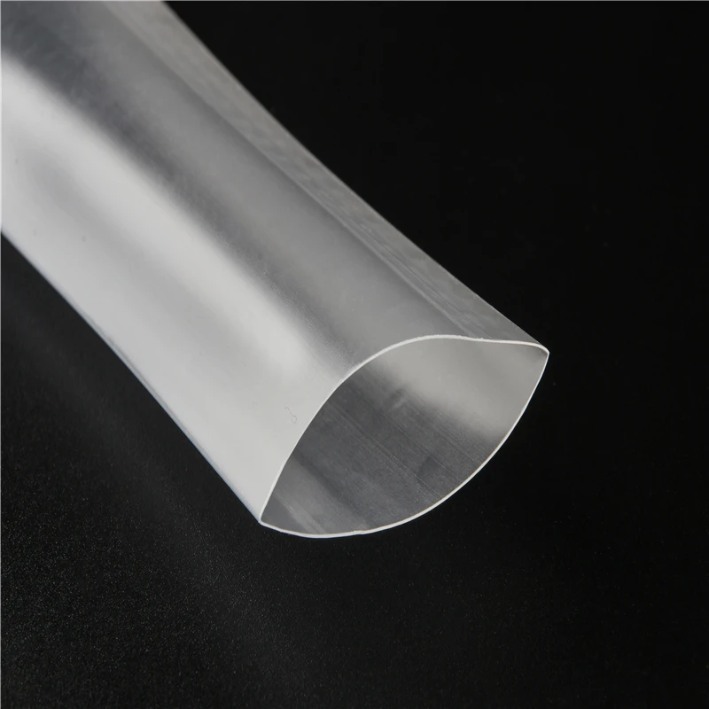 Прозрачная термоусадочная трубка 10 метров для усадки оберточная комплекты