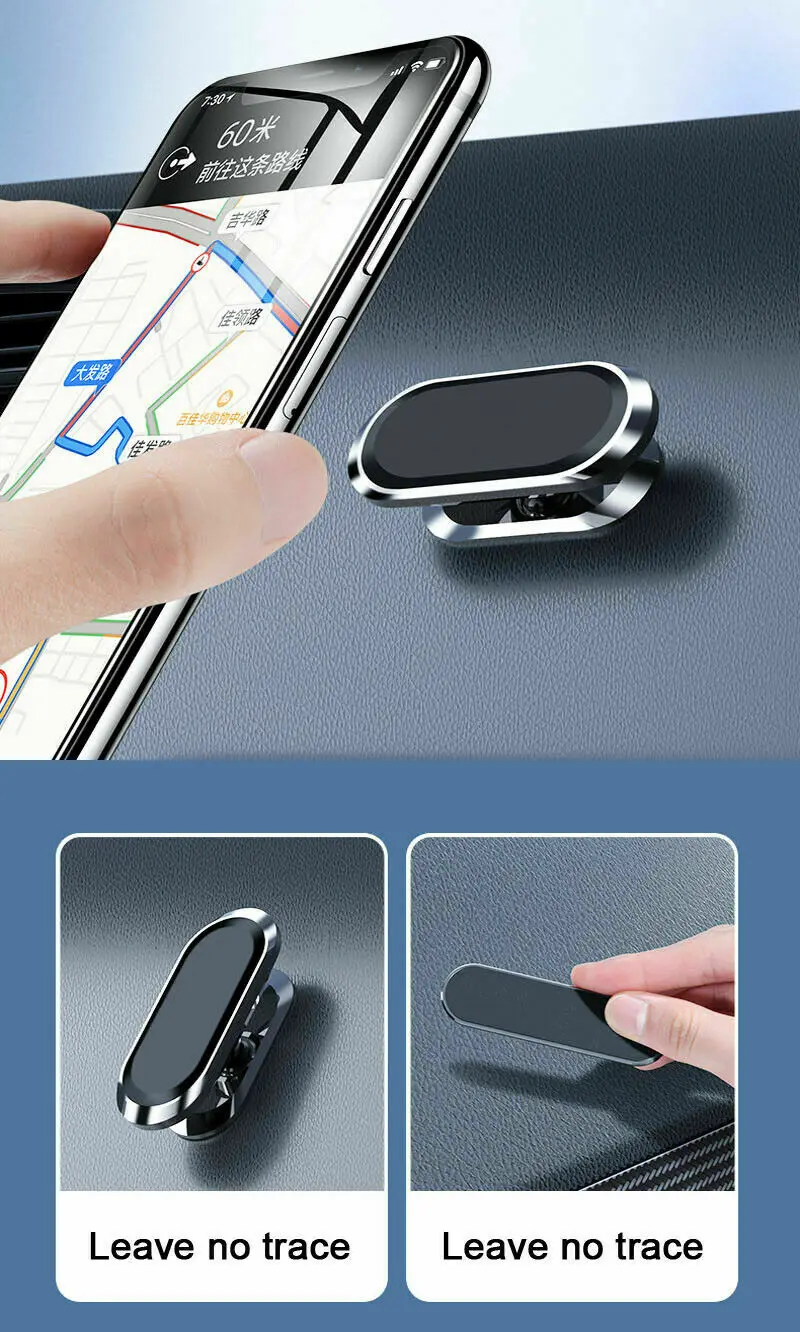 

NEW Magnetic in Car Phone Holder Mount for iPhone Samsung Rotating 360